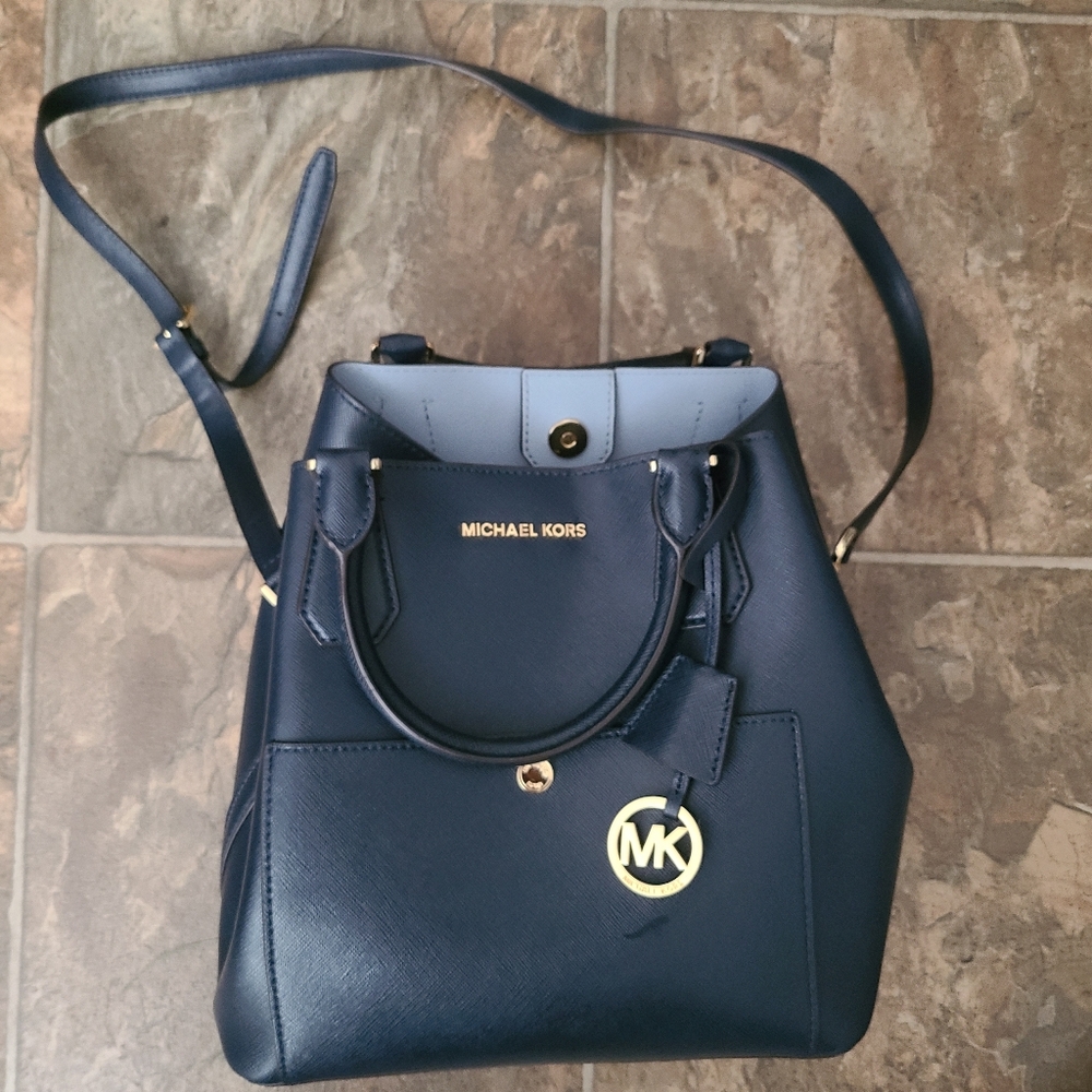 Michael Kors Navy Blue CROSSBODY BAG